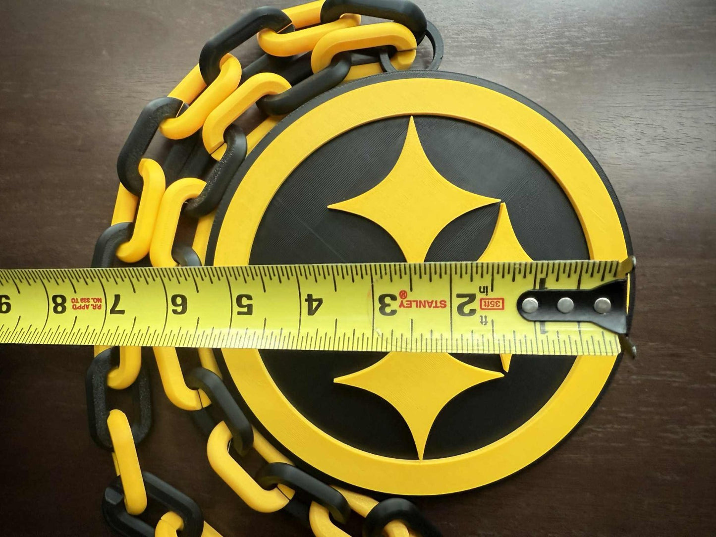 Pittsburgh Steelers 3D Printed Sports Chain, Necklace [Made To Order]