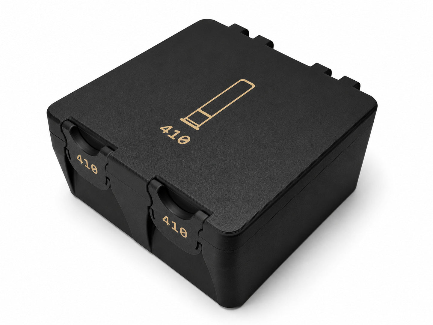 410 Gauge Ammo Box - Fits Up to 3 Inch Shells – 72 Rounds - Snap Close Storage