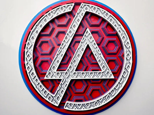Linkin Park Wall Art Or Display 3D printed Dimensional Mosaic