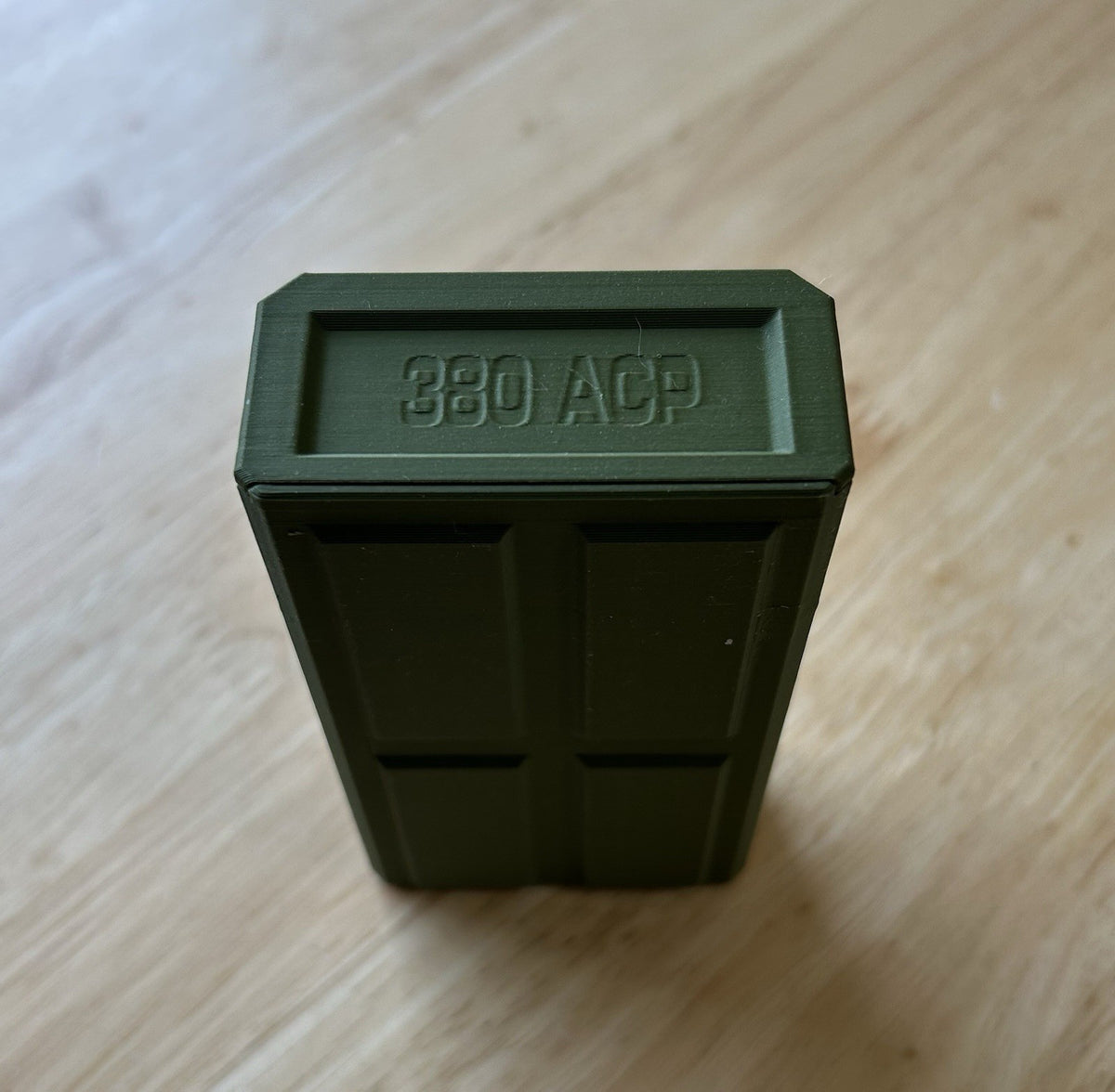 380 ACP Stackable Ammo Box Capacity Of 50 Made In USA