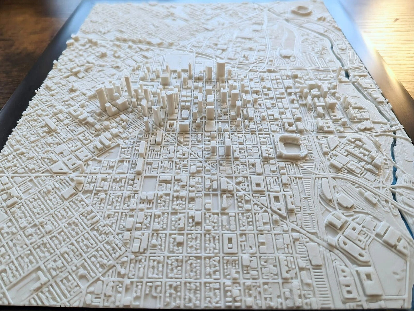 Denver Colorado USA 3D City Map