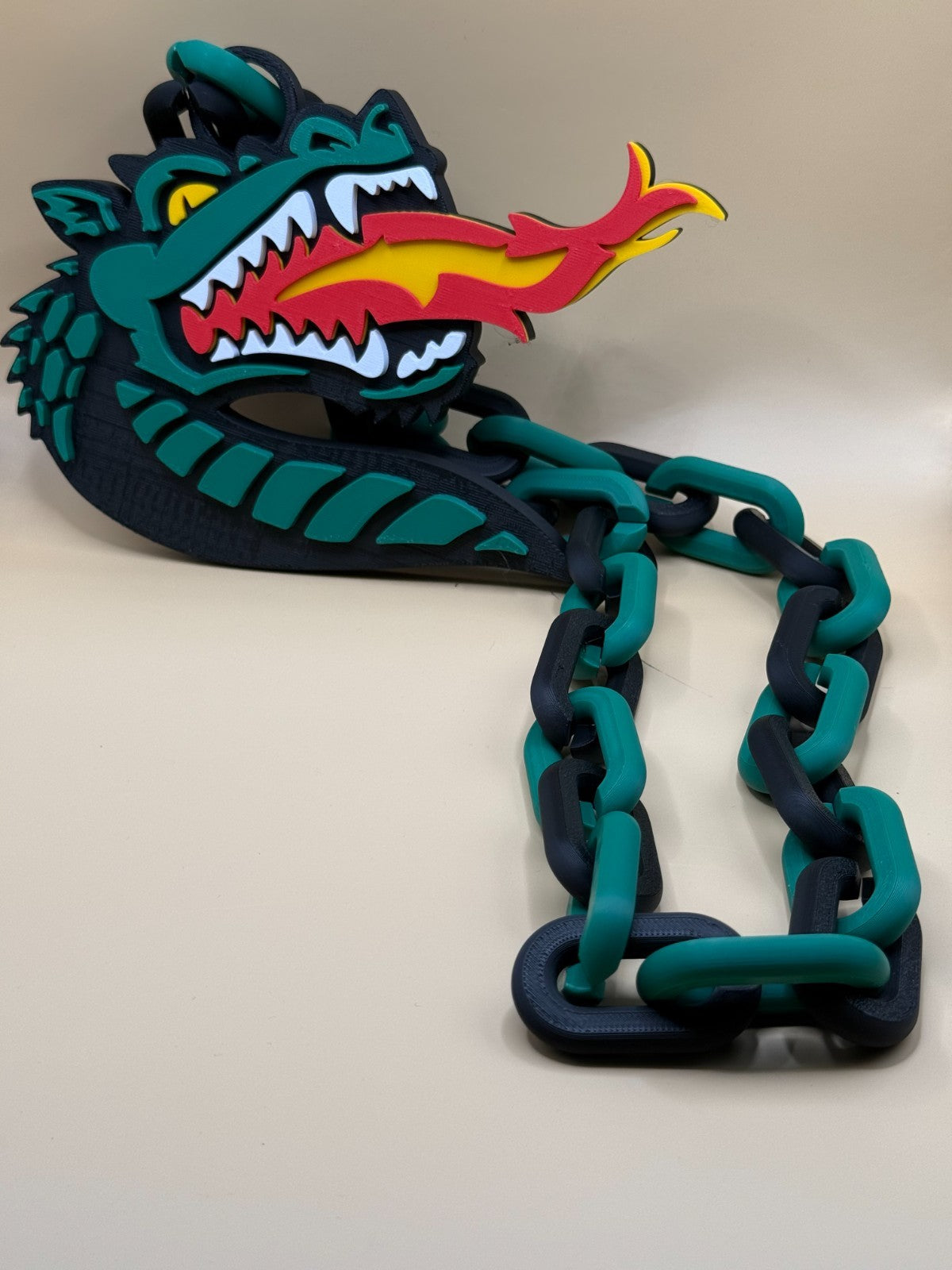 UAB Blazers Logo Necklace Turnover Chain HandMade 3D Printed