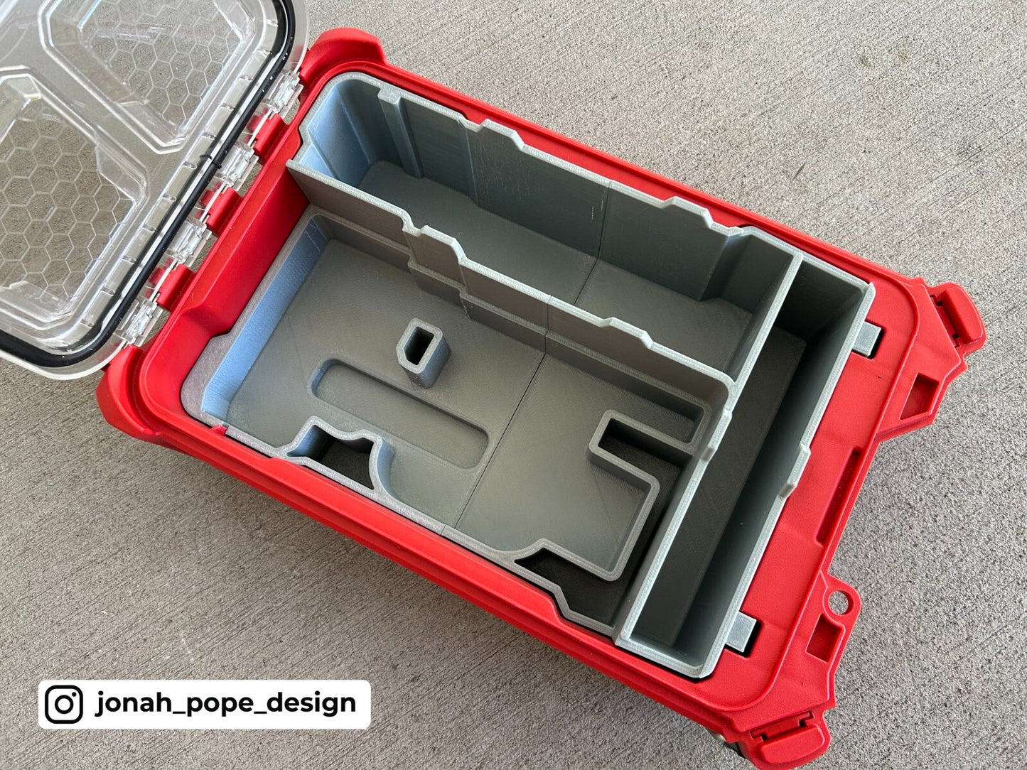 Milwaukee Packout Insert for M12 Fuel 1/2"x18" Bandfile  (Insert Only)
