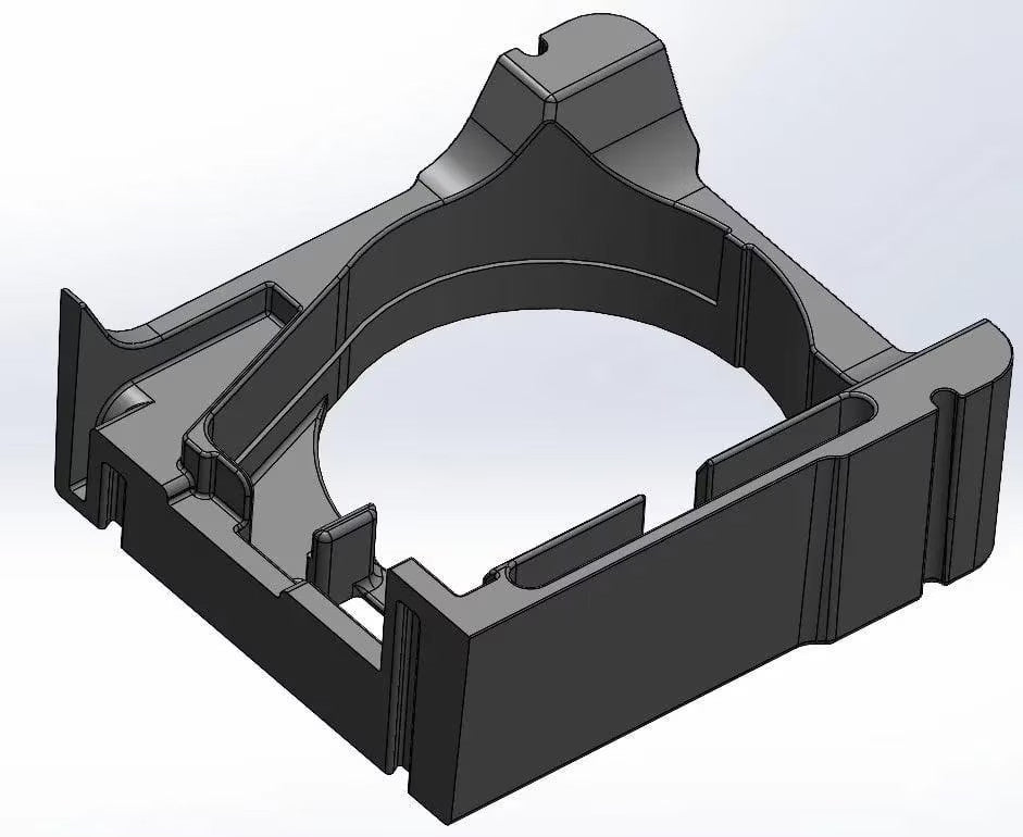 3D Printed Packout Insert For M18 Fuel Compact Router 2723-20 Custom ABS Organiz