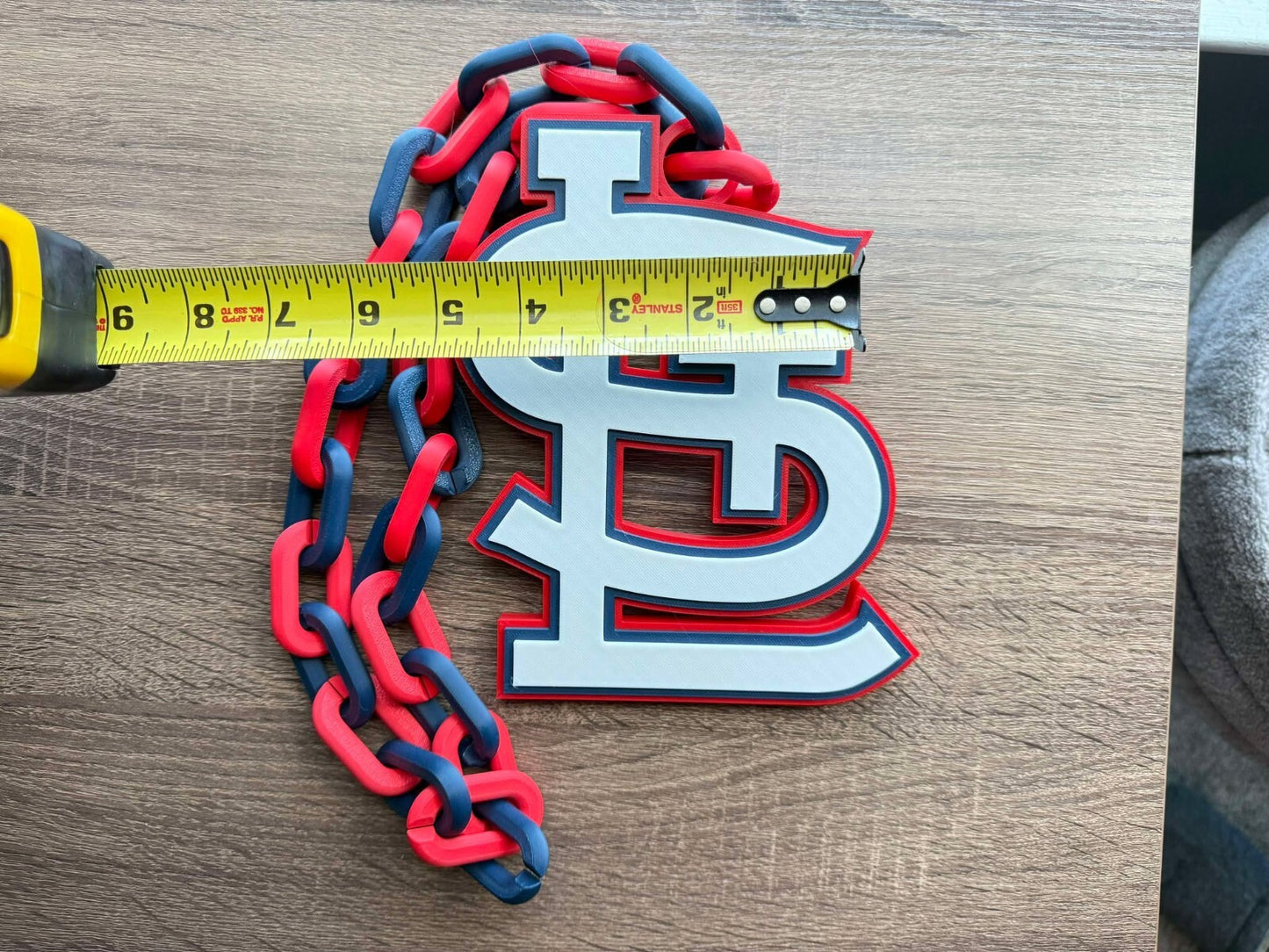 St. Louis Cardinals Oversized Necklace, Pendant [Made to Order]
