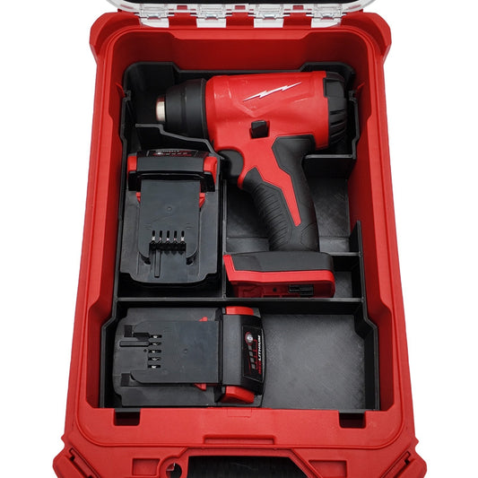 M18 Heat Gun Organizer for Milwaukee Compact Packout insert  (Insert Only)