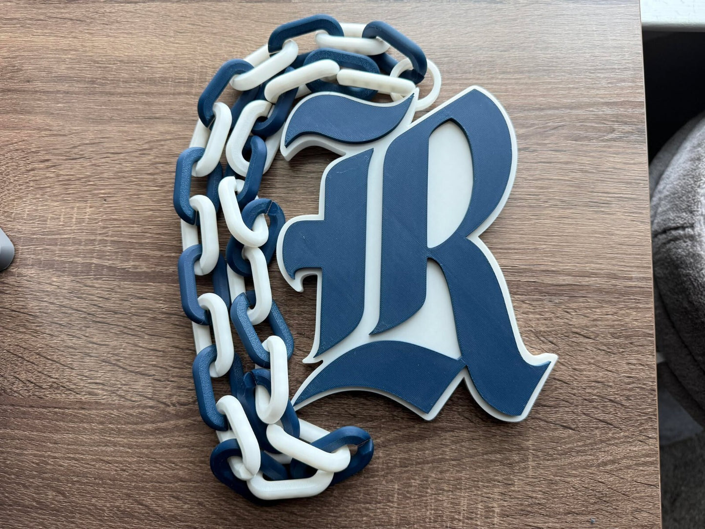 Rice Owls Oversized Necklace, Pendant