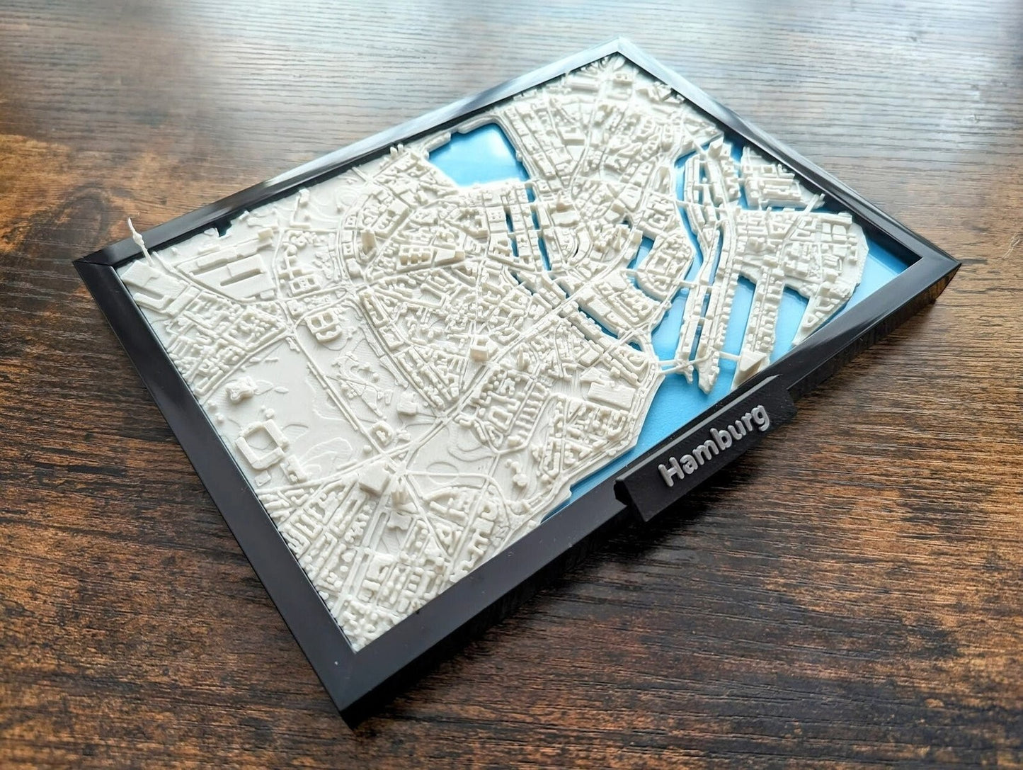 Hamburg Germany 3D City Map