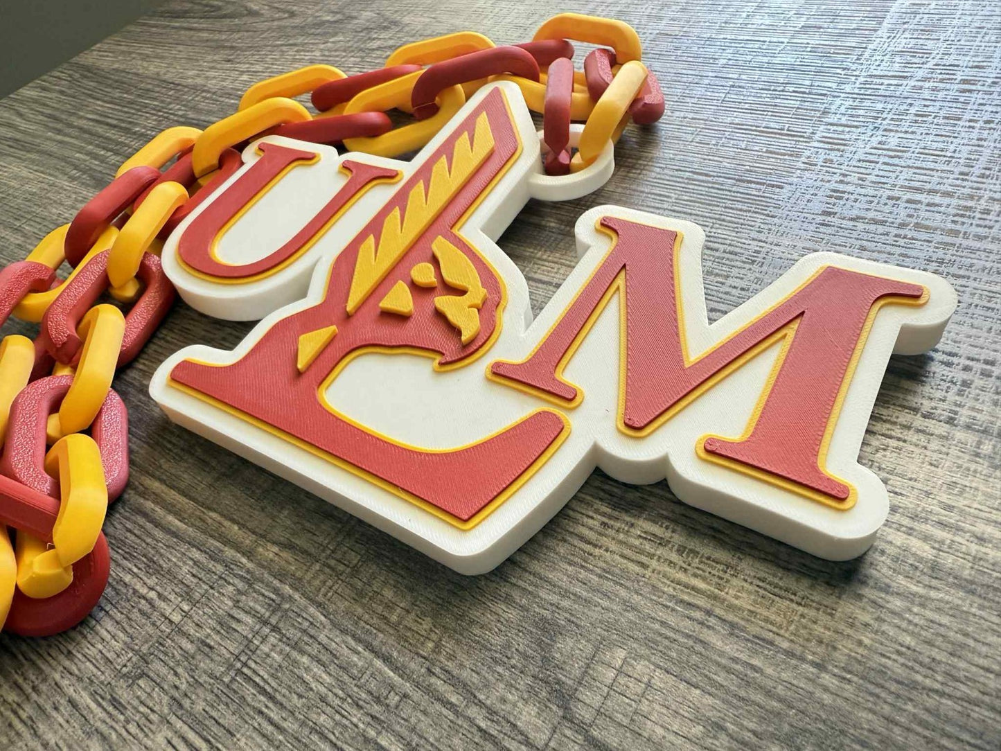 UL Monroe Warhawks Oversized Necklace, Hype Chain