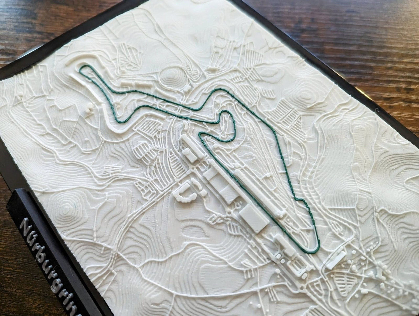 Nurburgring Germany 3D Racing F1 Circuit Map