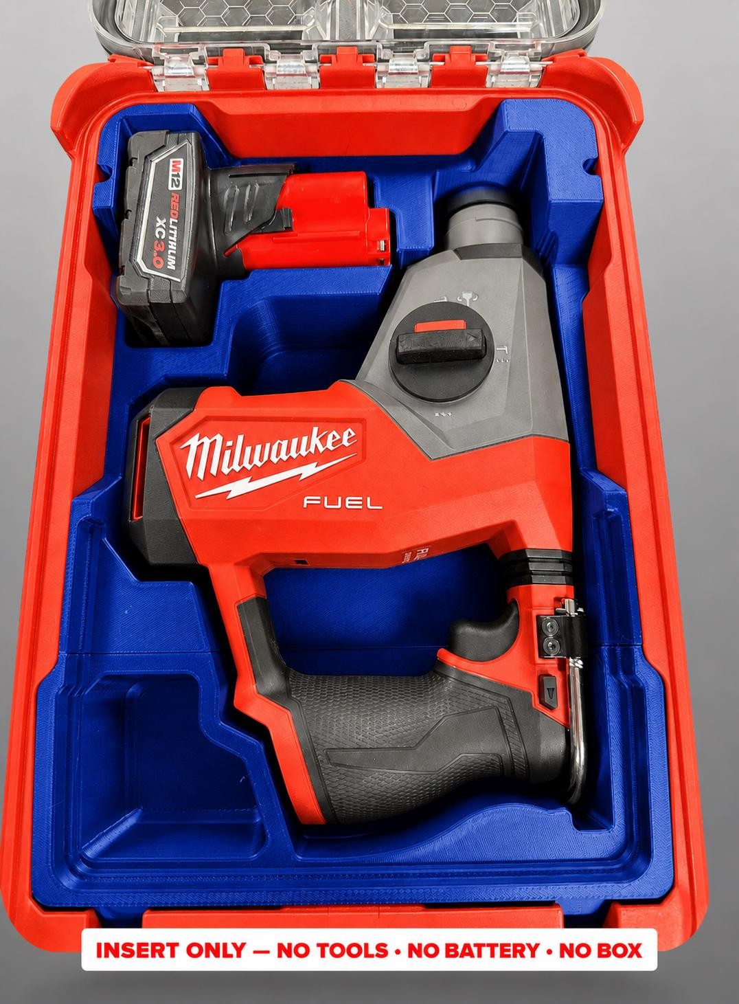 Milwaukee Packout Insert for M12 FUEL 12V 5/8 in. SDS-Plus Rotary Hammer