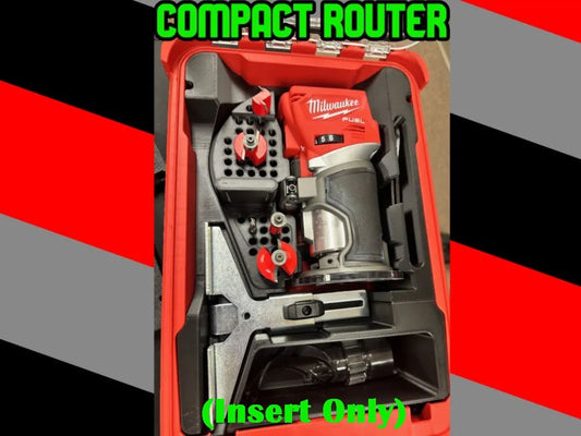Milwaukee M18 FUEL Compact Router PACKOUT Insert Only