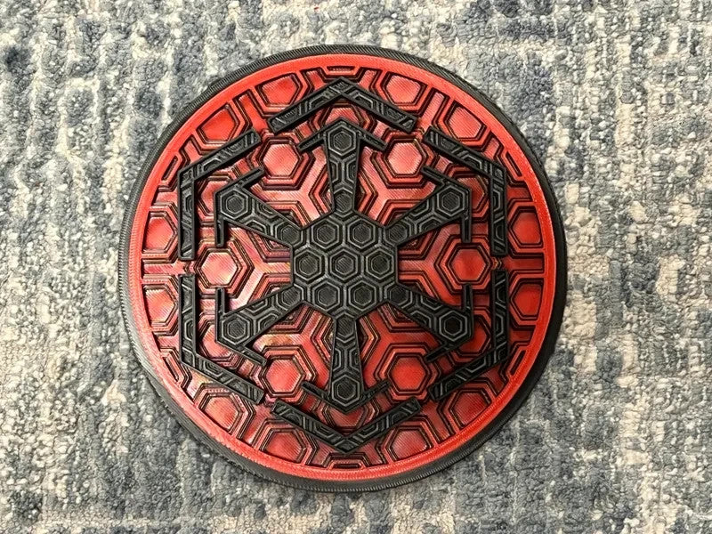 Star Wars Themed Wall Art Or Display 3D printed Dimensional Mosaic
