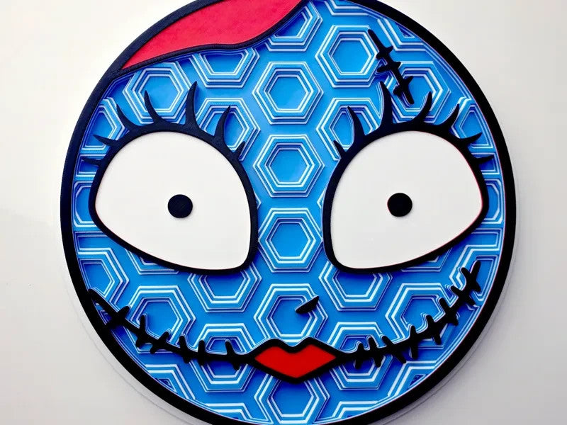 Sally Nightmare Before Christmas Wall Art Or Display 3D print Dimensional Mosaic