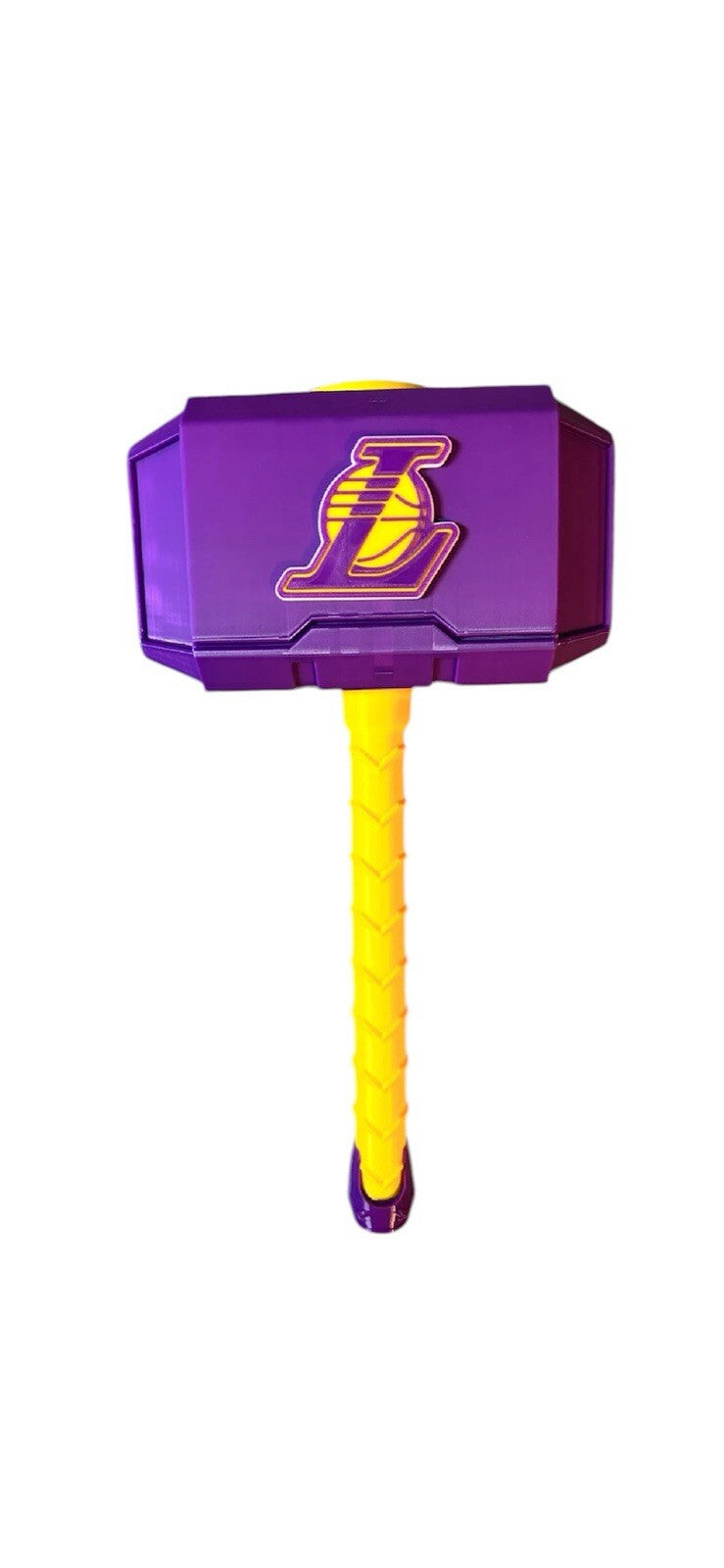 Los Angeles Lakers NBA Mjolnir Thor's Hammer. Life Size  3D Printed Fan Art