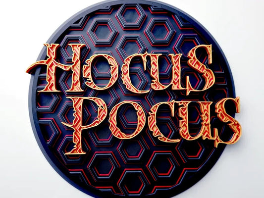 Hocus Pocus Wall Art Or Display 3D print Dimensional Mosaic