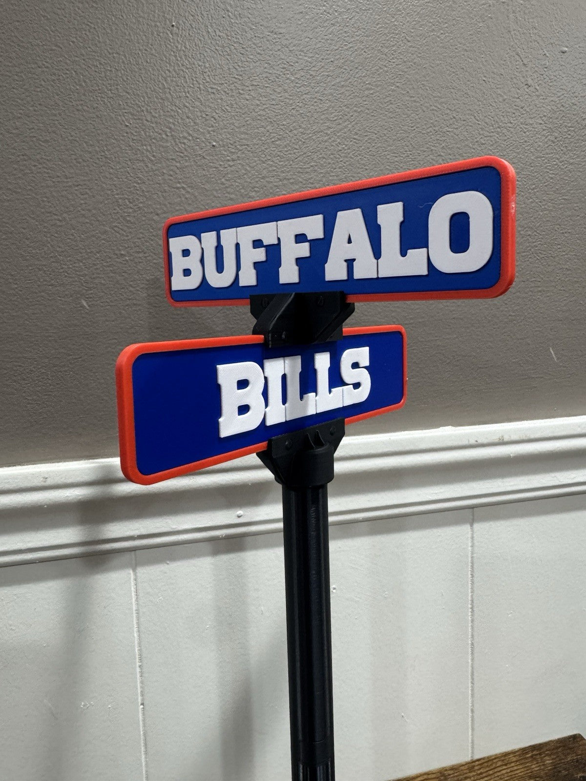 Buffalo Bills Mafia Street Sign Man Cave Memorabilia Office Desk Decor Fan Gift