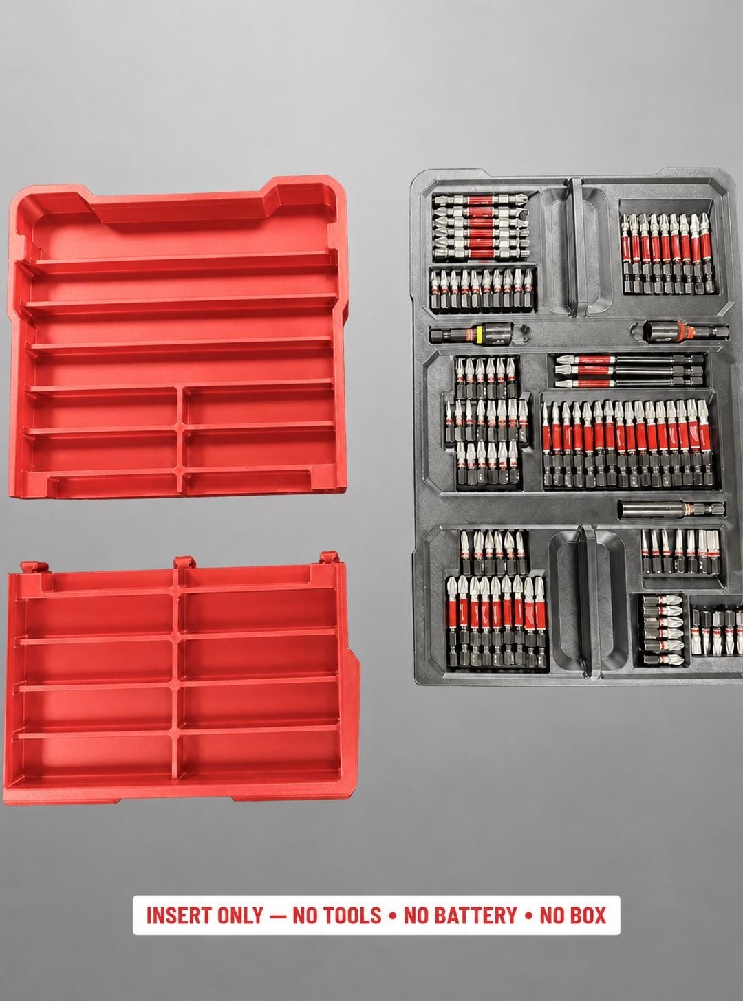 Milwaukee Packout Insert for PACKOUT SHOCKWAVE Driver Bit Kit 100pc