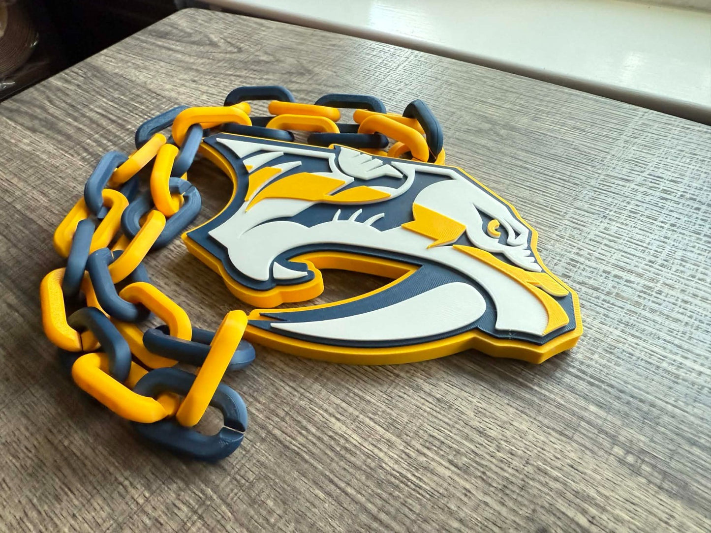 Nashville Predators Oversized Necklace, Hype Chain [Made To Order]