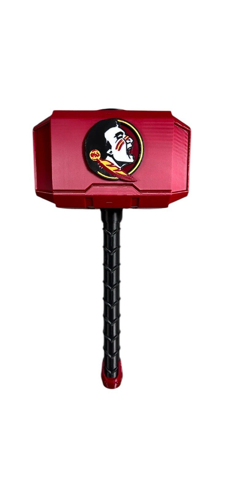 Florida State Seminoles NCAA Mjolnir Thor Hammer. 3D Printed Fan Art