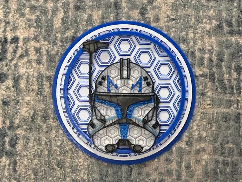 Star Wars Themed Wall Art Or Display 3D printed Dimensional Mosaic
