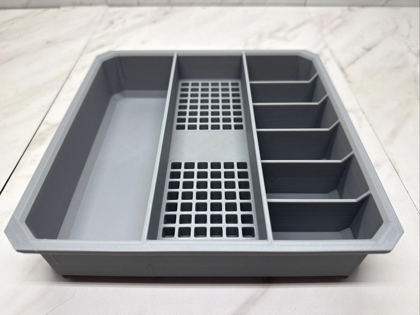 Milwaukee PACKOUT Low Profile Storage Bin Organizer Insert (Insert Only) GRAY