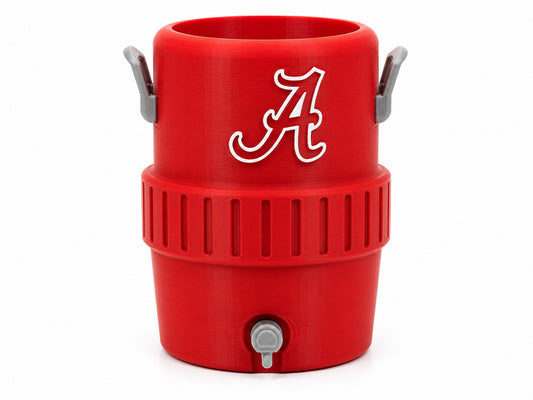 Alabama 12 oz Can Koozie 3D Printed Can Cooler Beer Soda Holder