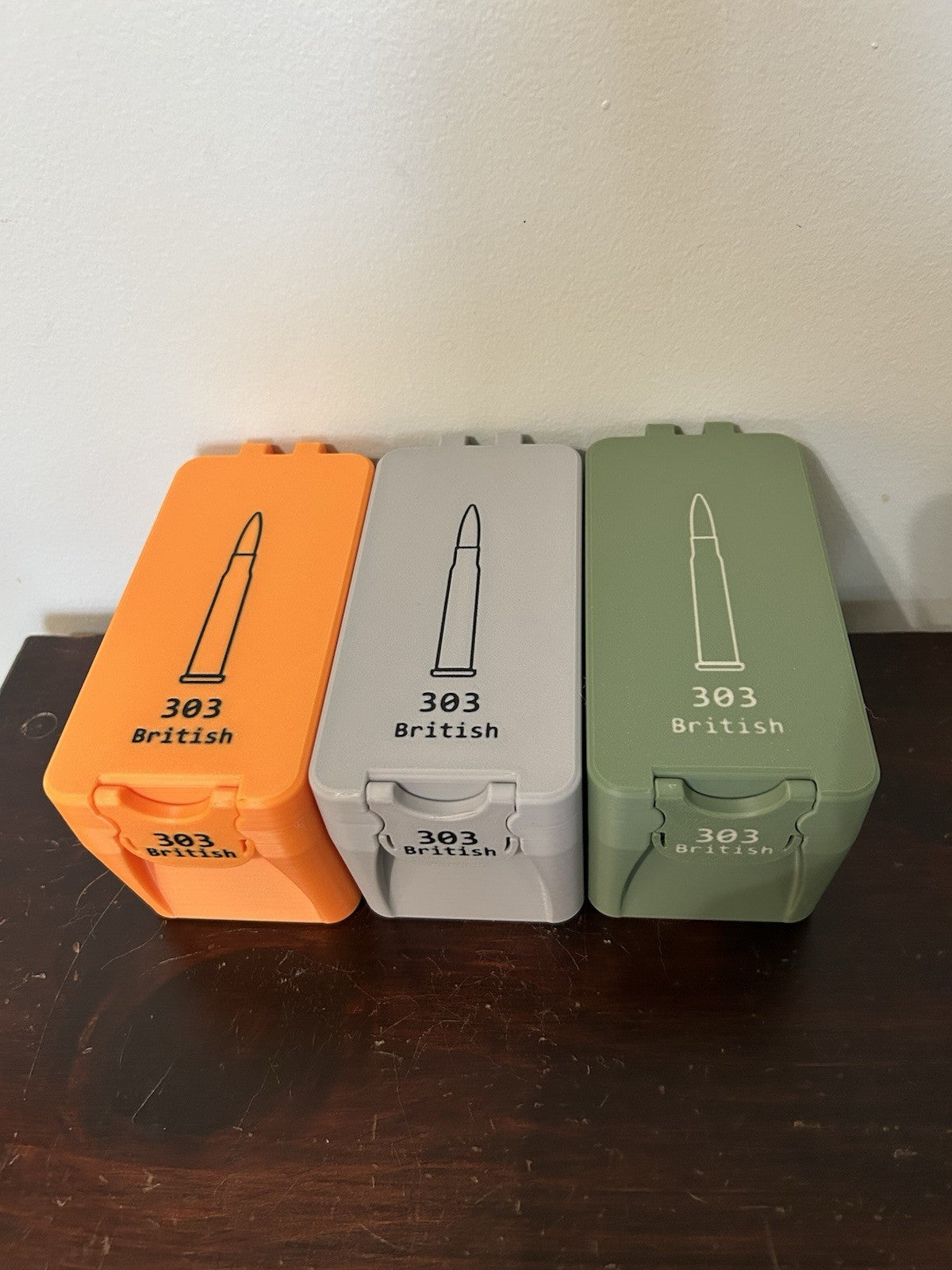 303 British Ammunition Box Capacity Of 50 Made In The USA