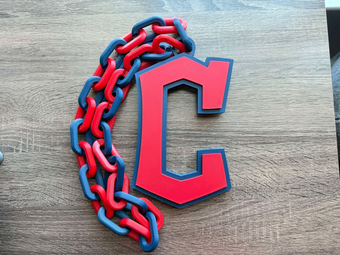 Cleveland Guardians Oversized Necklace, Pendant