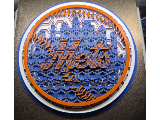 New York Mets Wall Art Or Display 3D printed Dimensional Mosaic