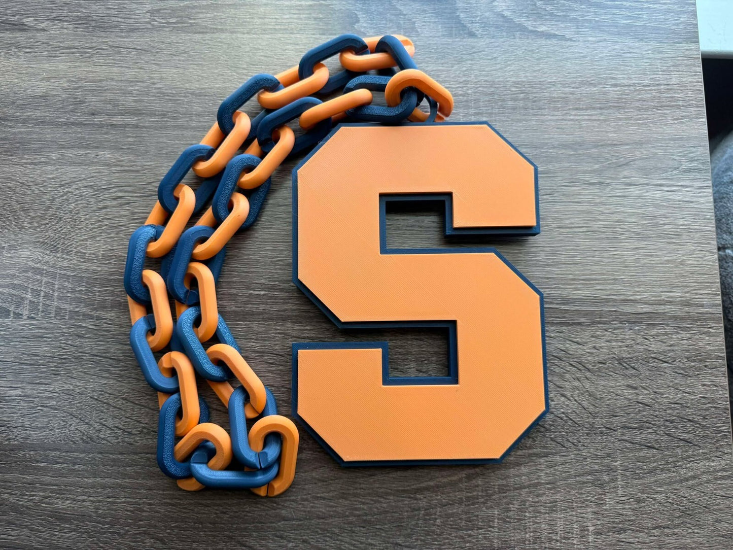 Syracuse Orange Oversized Necklace, Pendant