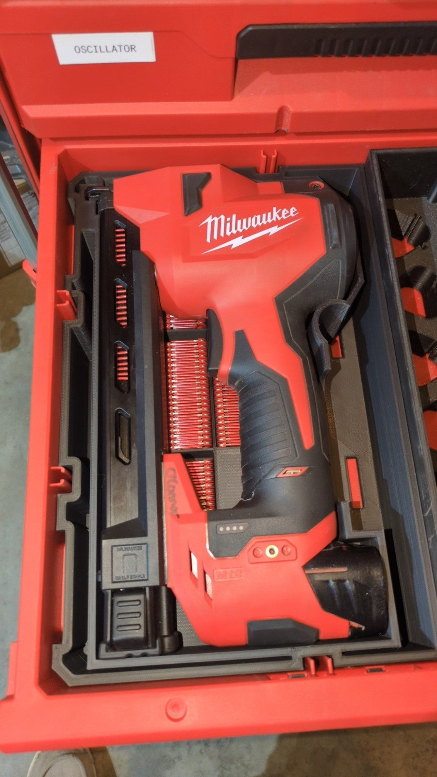 Fits Milwaukee M12 2448-20 Cable Stapler PACKOUT Drawer Insert (Insert Only)