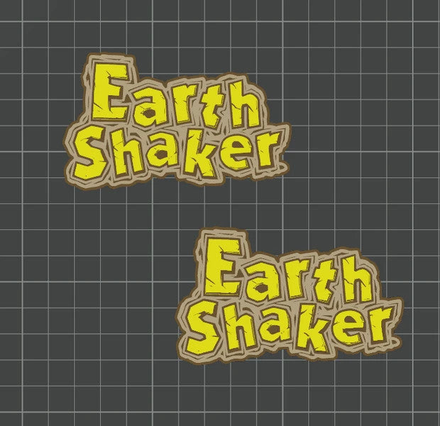 Monster Jam Earth Shaker Themed Mjolnir Thor's Hammer