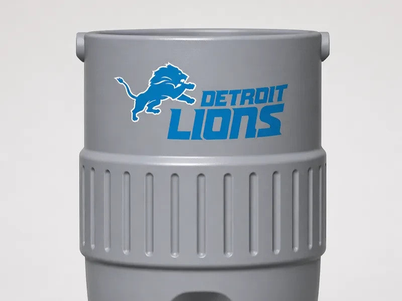 Detroit Lions Koozie 3D Printed 12 Oz Cans