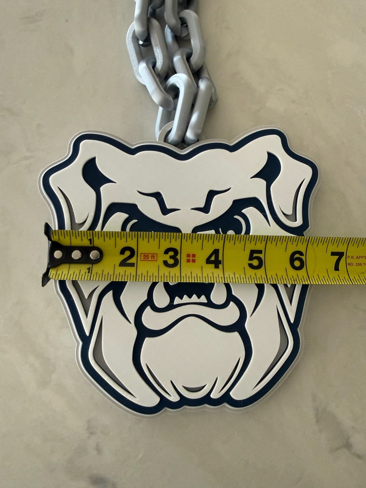 Butler Bulldogs Oversized Logo Necklace, Hype Chain