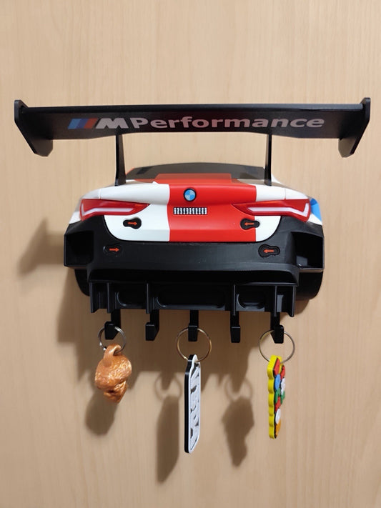 3D Printed BMW M Performance Car Rear End Key Holder Wall Mount
