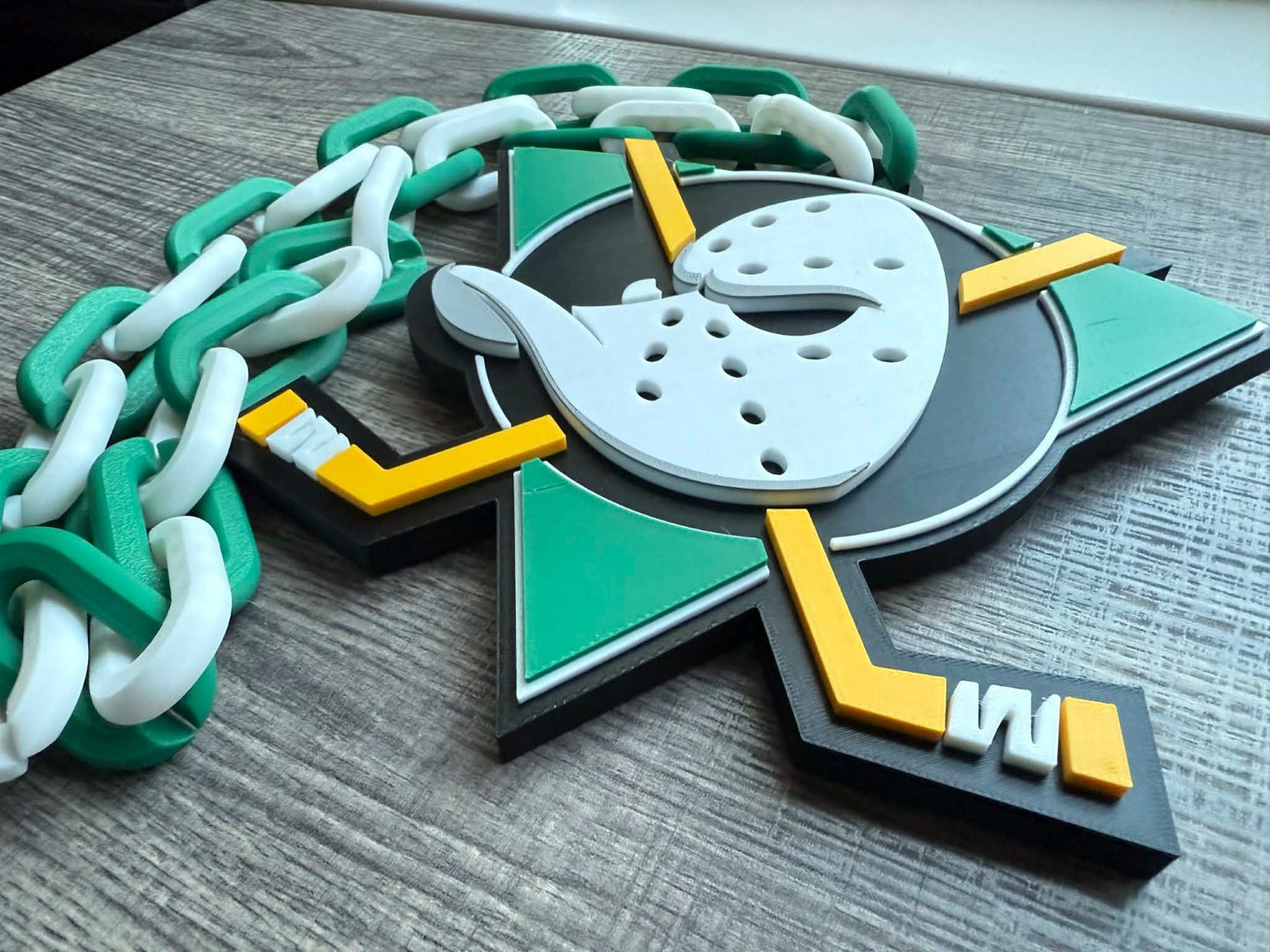 Anaheim Ducks Oversized Necklace, Hype Chain (5 Color)
