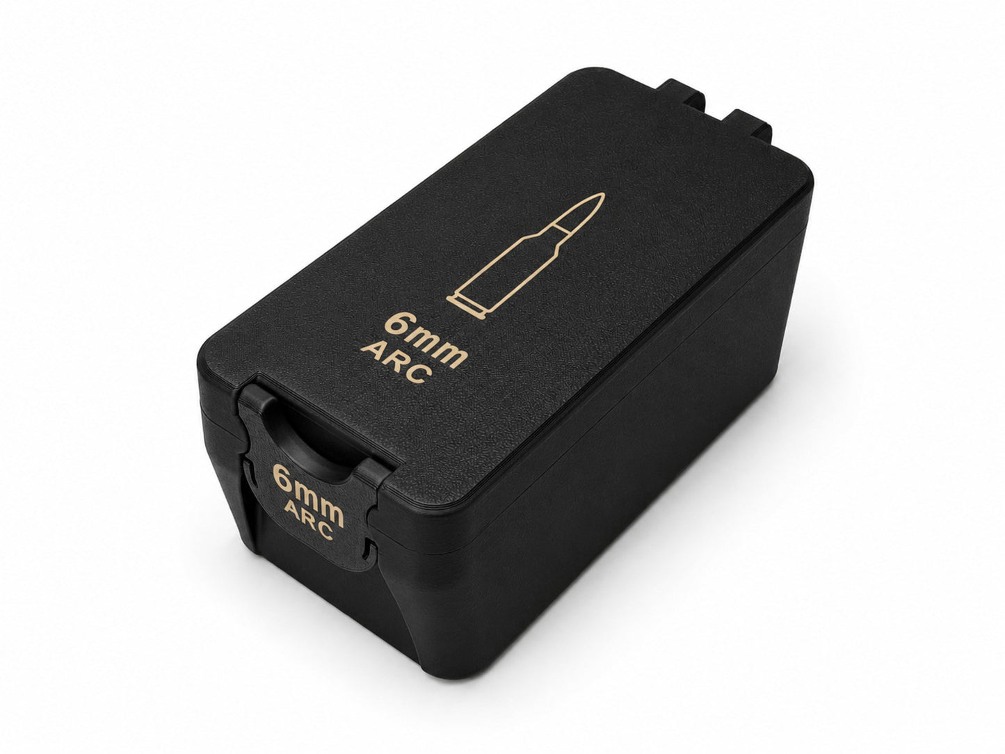 6mm ARC Ammo Box – 50 Rounds - Snap Close Storage Box | Fully Customizable