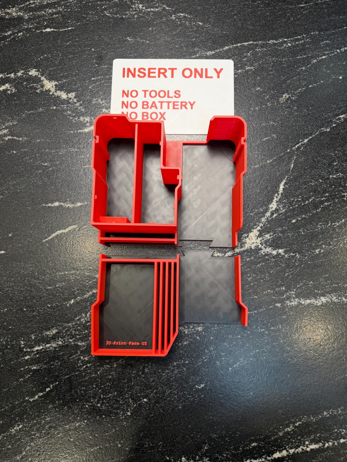 Milwaukee Compatable M18 Oscillating Multitool Packout Insert Tray