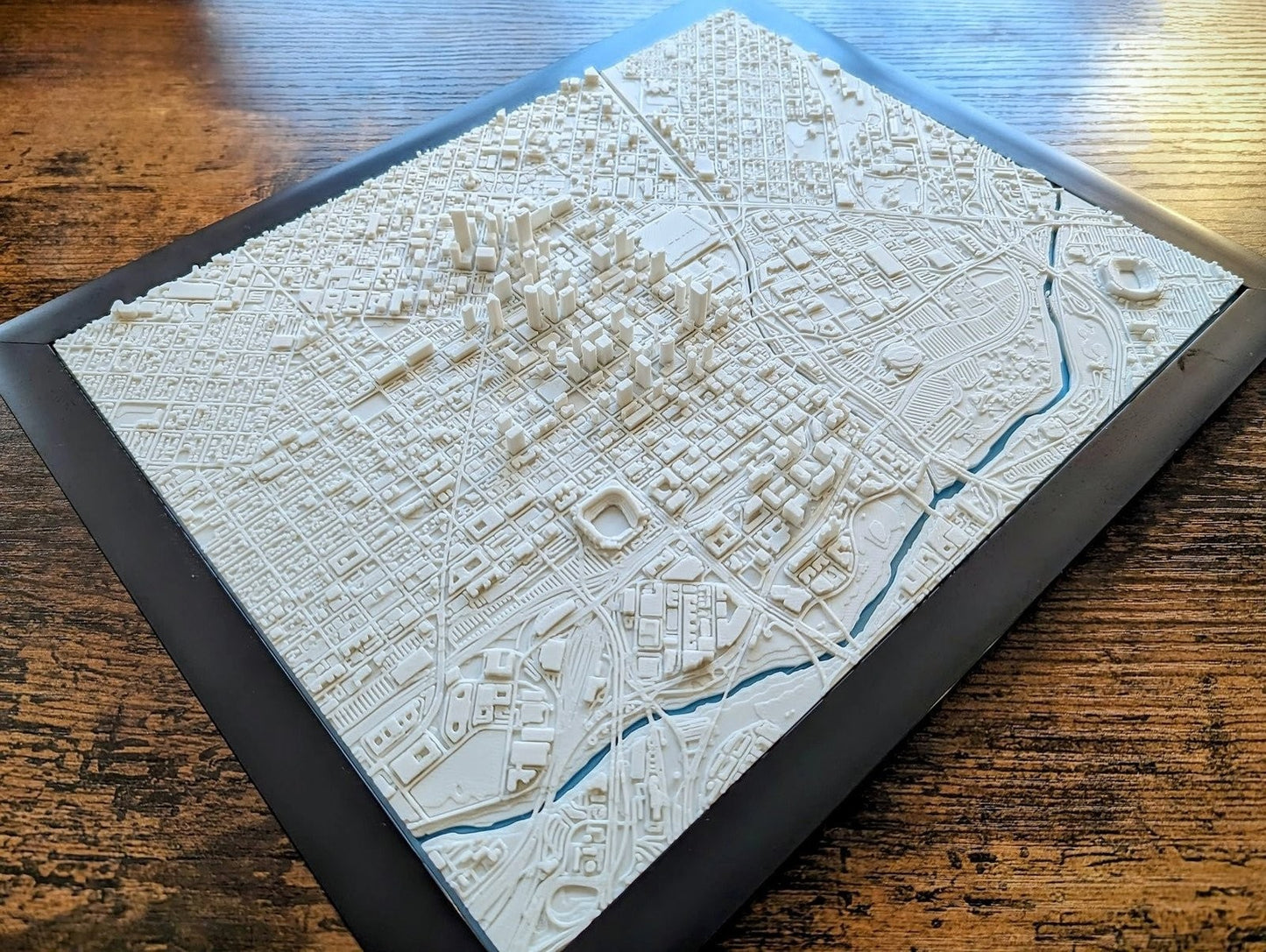 Denver Colorado USA 3D City Map