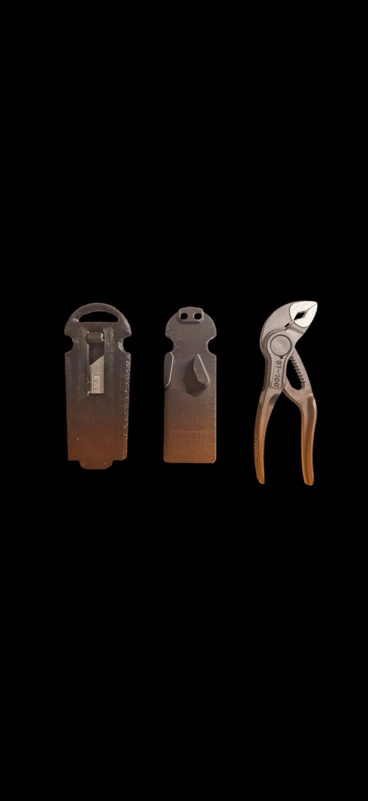 EDC Utility Knife & Knipex Cobra XS Holder