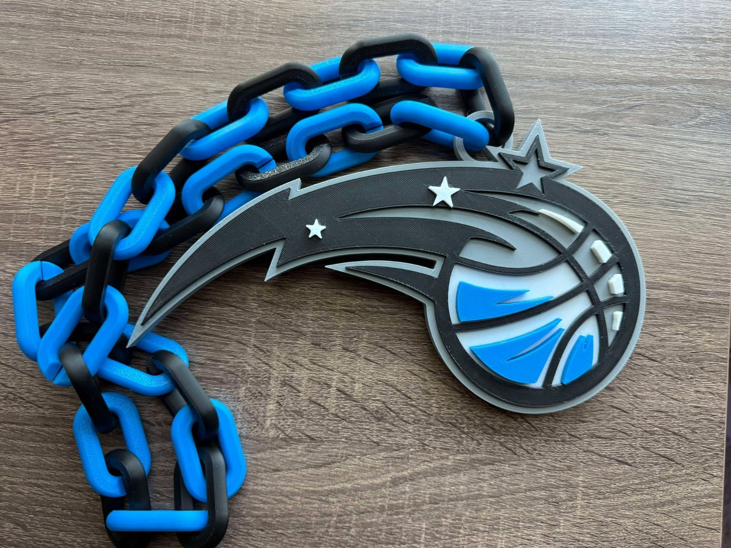 Orlando Magic Oversized Necklace, Pendant Chain