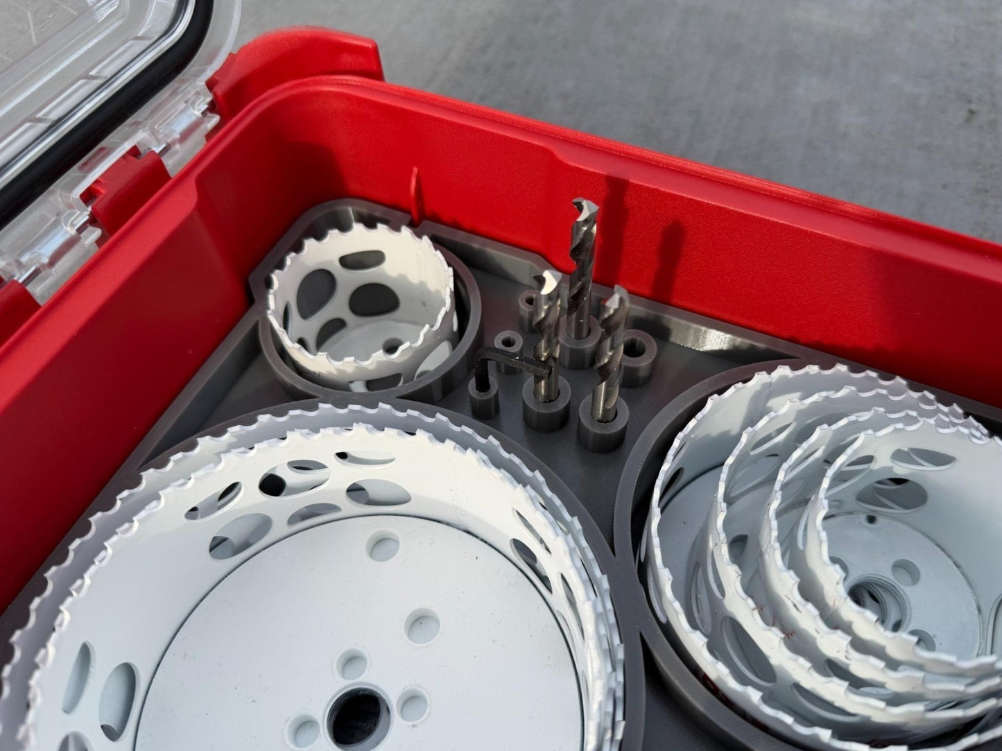 Insert for Milwaukee HOLE DOZER 21pc Hole Saw Bit Set & Packout Organizer