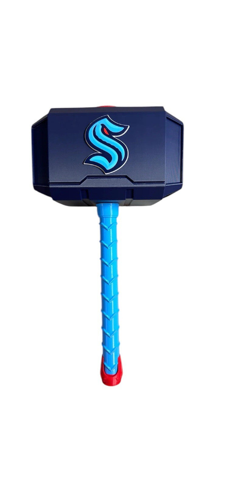 Seattle Kraken NHL Mjolnir Thor's Hammer. Life Size  3D Printed Fan Art