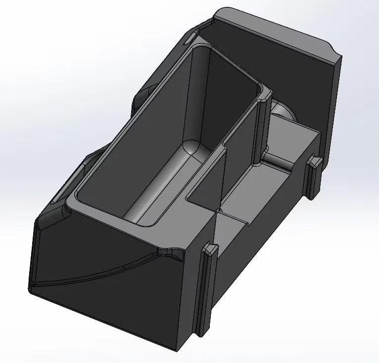 3D Printed Packout Insert For M18 Fuel Compact Router 2723-20 Custom ABS Organiz