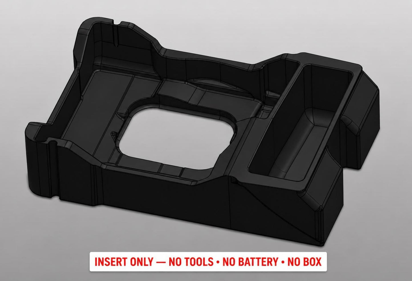 Milwaukee Packout Insert for M12 12V Cordless 3/8 in. Crown Stapler | 3D Printed