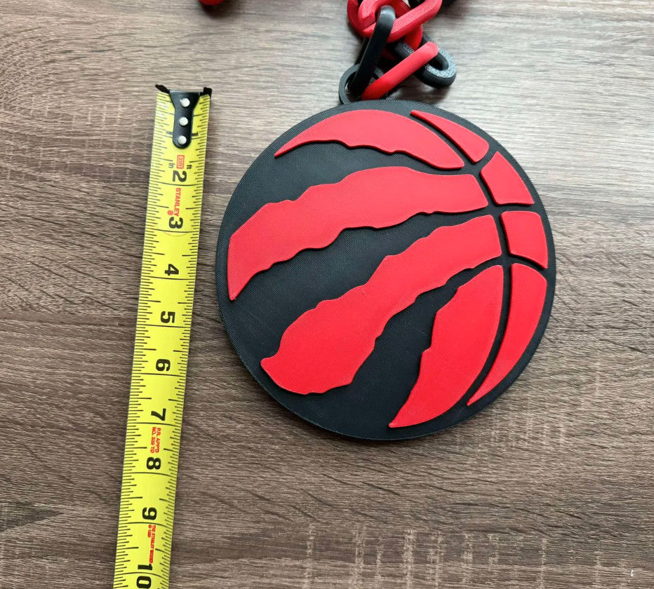 Toronto Raptors 3D Printed Sports Chain, Necklace