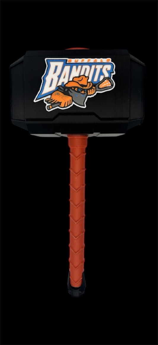 Buffalo Bandits 3D Printed Thor Hammer