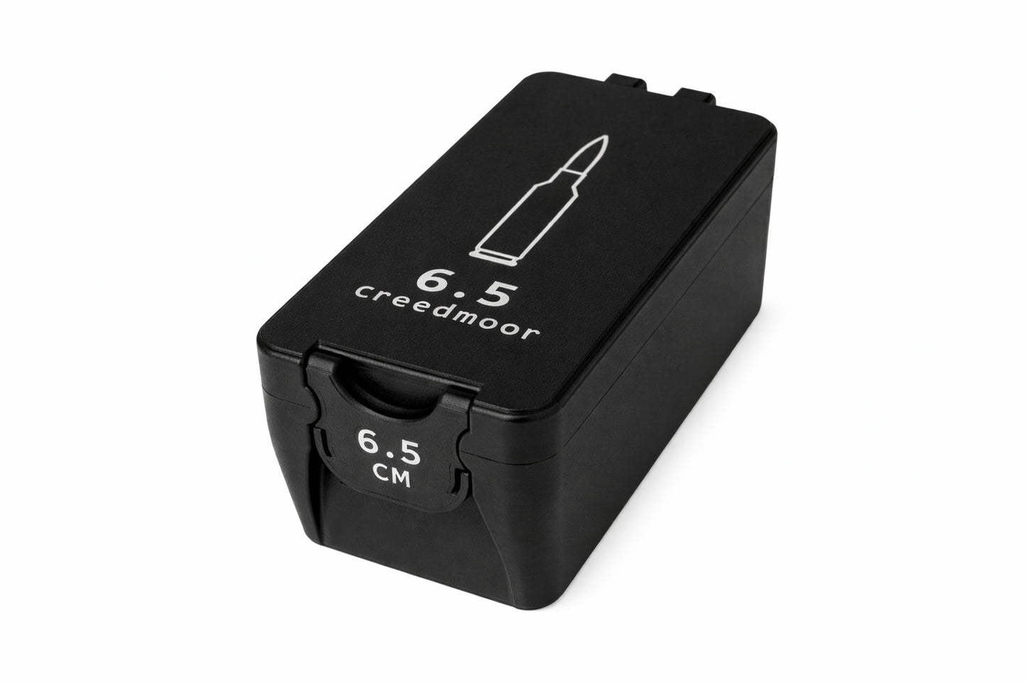 6.5 Creedmoor Ammo Box – 50 Rounds - Snap Close Storage Box | Fully Customizable
