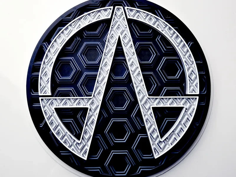 The Expanse OPA Wall Art Or Display 3D printed Dimensional Mosaic